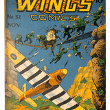 Wings Comics # 51 4.5