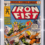 Iron Fist #  14 CGC 9.2