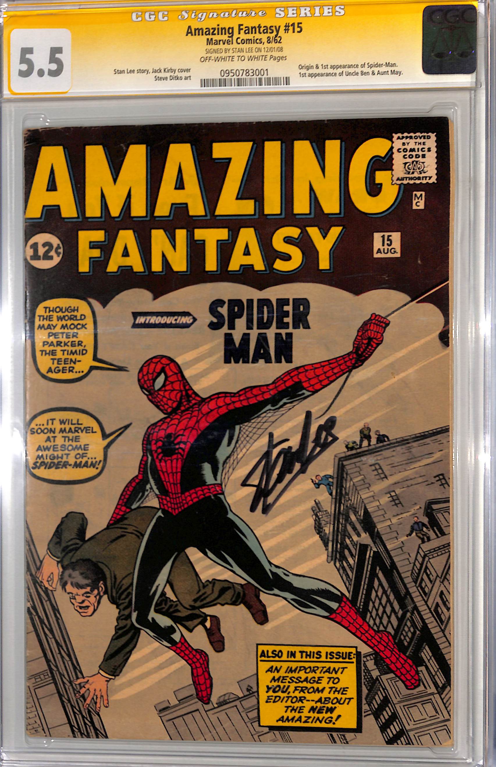 Amazing Fantasy # 15 – Paradise Comics