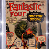 Fantastic Four   5 CGC 2.5