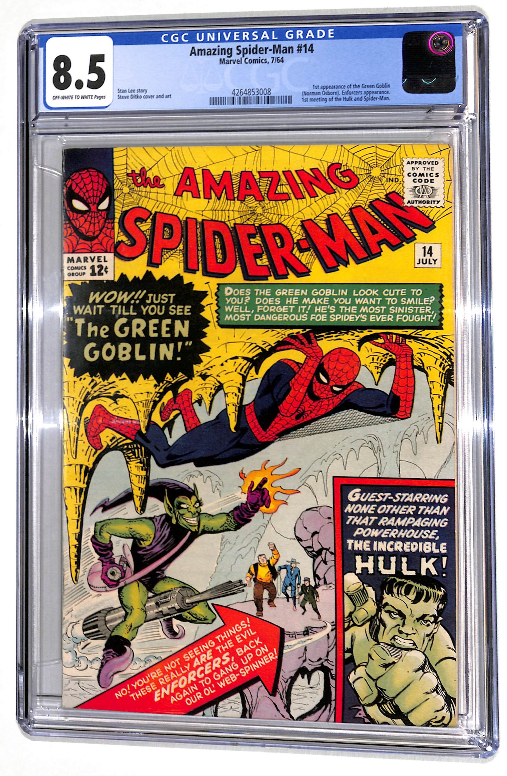 Amazing Spider-Man #  14 CGC 8.5