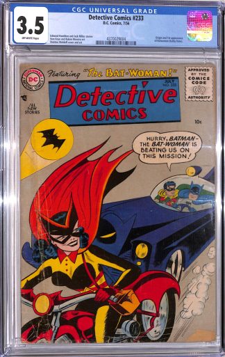 Detective Comics # 233 CGC 3.5