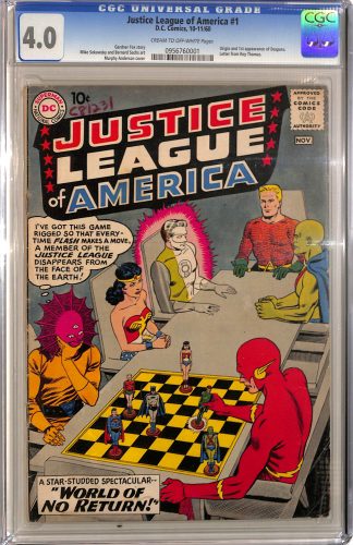 Justice League of America #   1 CGC 4.0